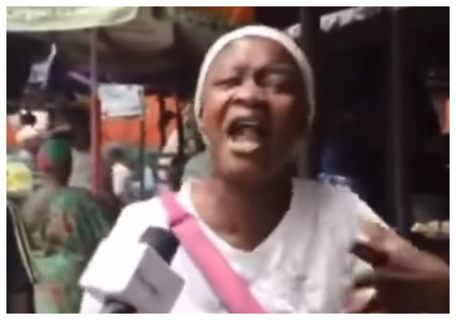 "The suffering is too much" - Market woman expresses her dissatisfaction with the alarming increase in food prices