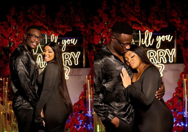 BBNaija Star, Queen Atang Shares Photos Of Her Husband-to-be Hours After Announcing Engagement