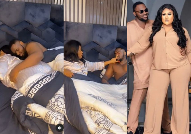 “Valentine didn’t end well for me” – Nkechi Blessing’s boyfriend laments as sherefuses his advances