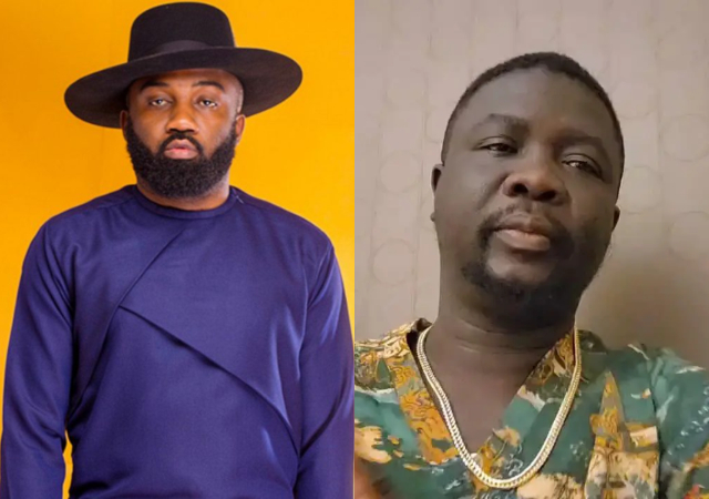 “If we have any meetings planned, I won’t show up” – Noble Igwe seeks advice over prior threat from Seyi Law

Noble Igwe, a media celebrity, has sought assistance as he cancels all of his booked engagements following threats from comedian Seyi Law to beat him up.

You may recall that on a recent podcast, The Honest Bunch, Seyi Law openly pledged to beat up Noble Igwe to a very good amount without explaining why in the leaked show footage.

Noble Igwe replied, blasting the comic for jumping from one podcast to another while his friends are on tour.

Noble Igwe recently advised everyone with whom he had booked a meeting that they should not expect him to show up.

He shared a video of himself hiding behind a tree, keeping an eye out for Seyi Law.

He sought advice from his fans and followers after revealing that he has been spending a lot of time in the gym and consuming big meals to prepare for the comedian.

WATCH THE VIDEO: