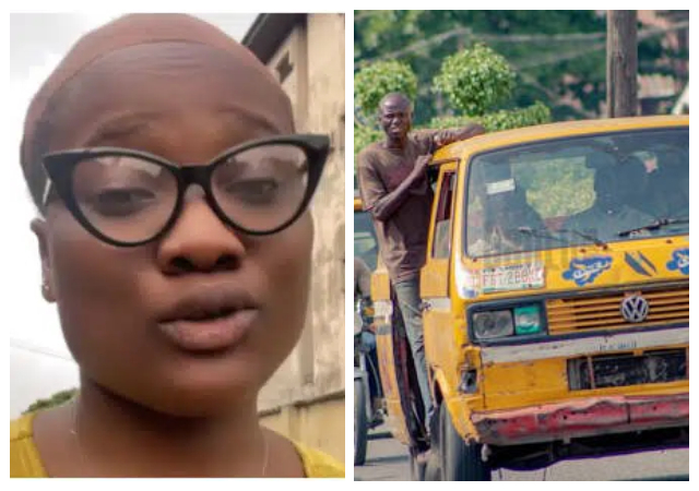 “Why you self go sleep” - Reactions as lady reveals that her wig was stolen while sleeping in a public vehicle