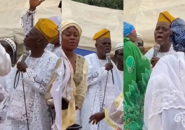 "Hardship don hit Alfa" - Reactions as Alfa rains curses on his congregation who refused to give him money at a public lecture