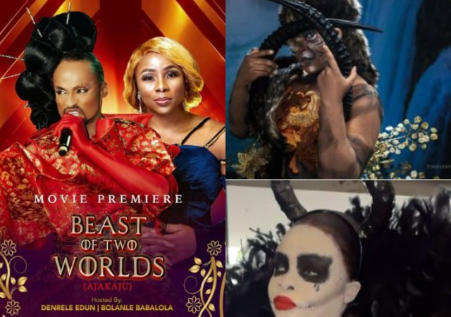 Toyin Abraham, Odunlade Adekola, & other celebrities arrives in styles for movie premiere ‘Beast of Two Worlds’