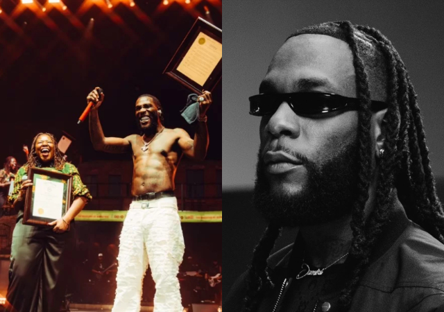 “I feel incredibly privileged” – Burna Boy reacts after being awarded by Boston