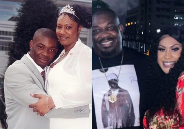 Don Jazzy and ex-wife, Michelle Jackson's, recent photo spark reactions online