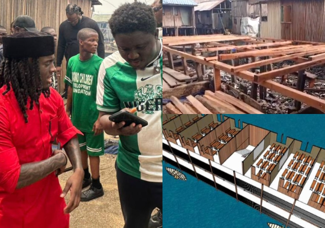 American YouTuber Kai Cenat donates $2,800 for building a school in Makoko slum