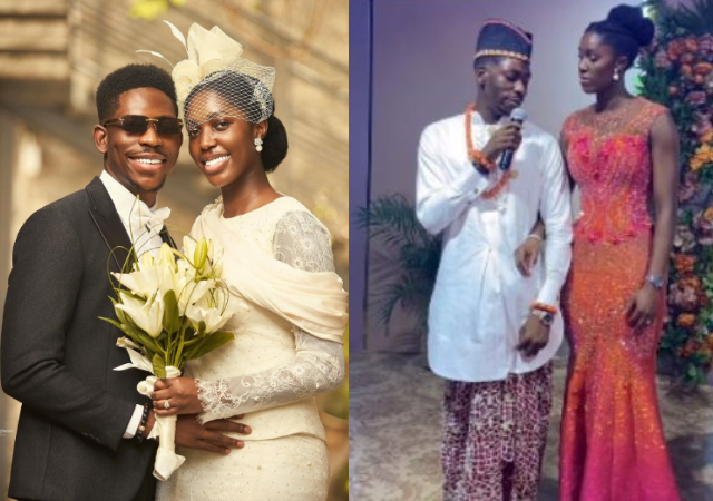 Most beautiful bride in the whole of universe - Moses Bliss praises wife at traditional wedding