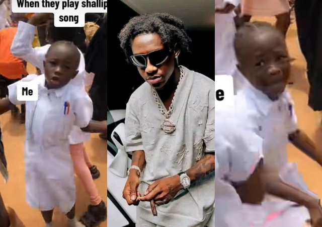 “Shey na our future leaders be this" - Little girl sparks reactions as she was seen singing Shallipopi’s ‘Cast’ at school’s career day