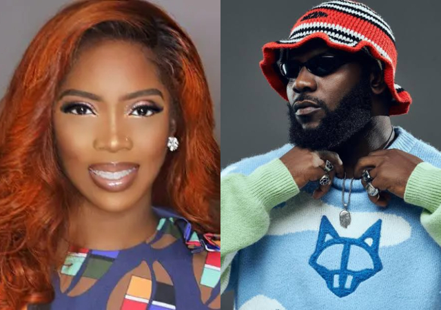Tiwa Savage shares snippets of her new song '100 million' featuring Odumodublvck