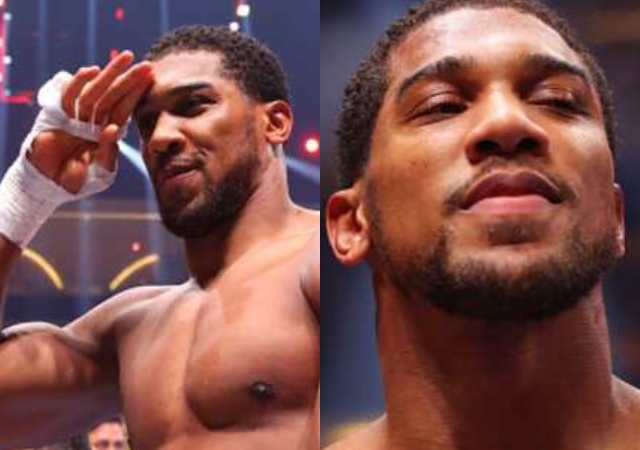 "He Excluded Nigerians": Anthony Joshua Dragged Online Over His Speech After Defeating Ngannou