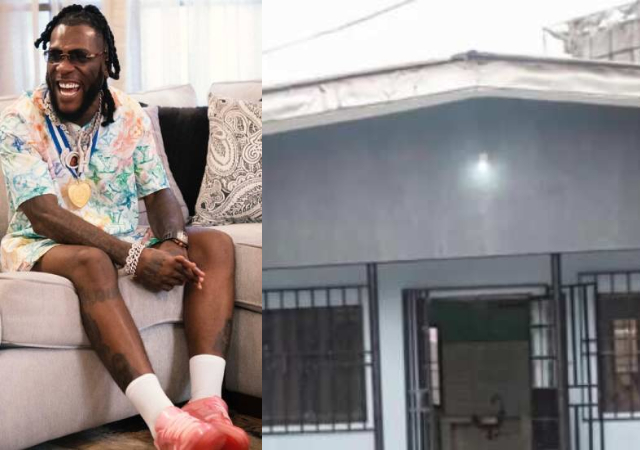 “With all ur billions, This is a tufiakwa situation”- Fans compare changes made as Burna Boy renovates orphanage