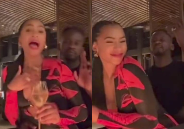 “True love exists” – Mr Eazi and Temi Otedola shares romantic moment together on her birthday
