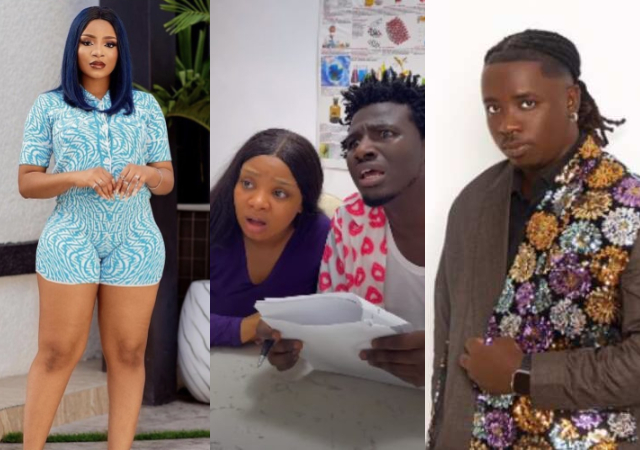 BBNaija’s Queen Mercy teases baby daddy, Lord Lamba in a new skit with comedian Nasty Blaq 