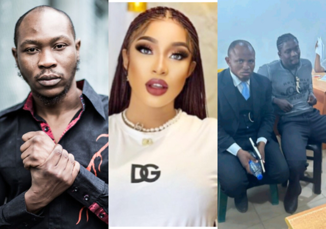 Seun Kuti pleads with Tonto Dikeh, Politician, to kindly drop charges against VDM so he can be released