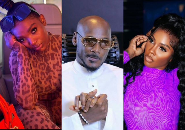 “She no fine reach my baby” – 2Face reacts as fan compares Tiwa Savage with wife, Annie Idibia