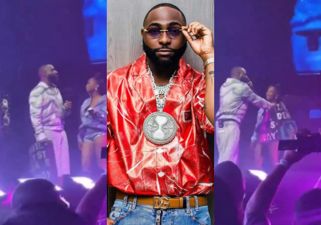 Singer Davido put a smile on a lady's face as he offers her $50K to clear off her student loan