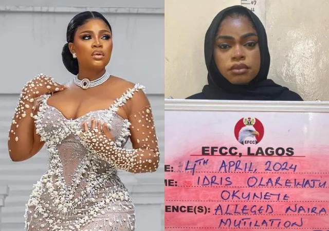 Actress Eniola Ajao begs the EFCC to release Bobrisky