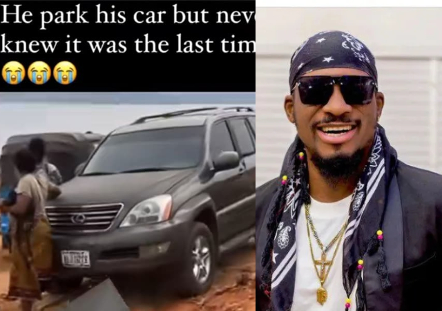 Video shows the spot where Junior Pope parked his car moment before his demise