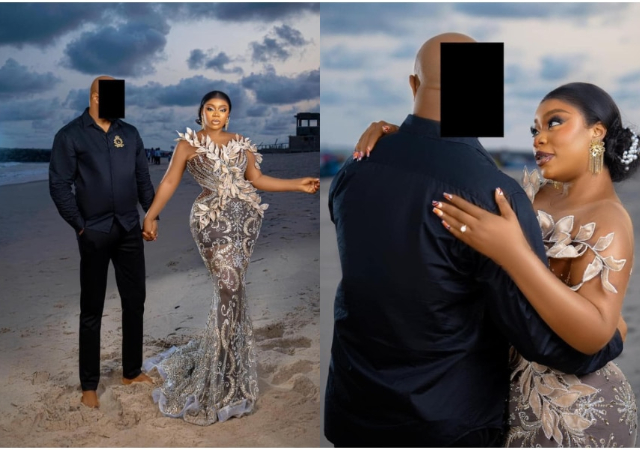 “Who knows maybe EFCC dey find am” - Skitmaker Ashmusy controversial pre-wedding photo sparks reactions online