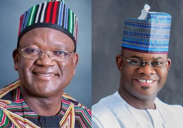 'Surrender To EFCC, Don't Disgrace Former Governors,' Samuel Ortom advices Yahaya Bello
