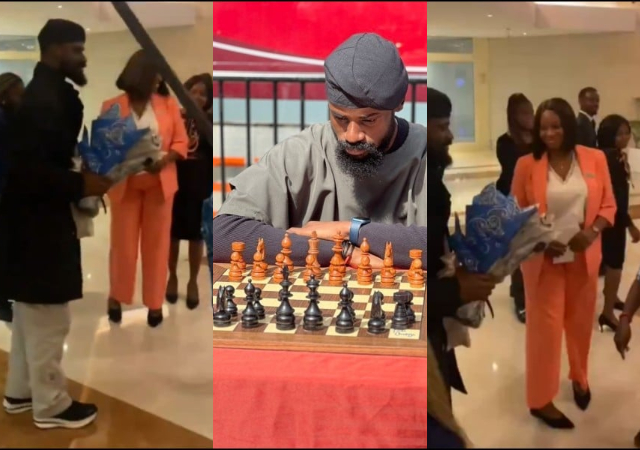 Chess expert: Tunde Onakoya receives heartwarming welcome at airport after breaking Guinness World Record