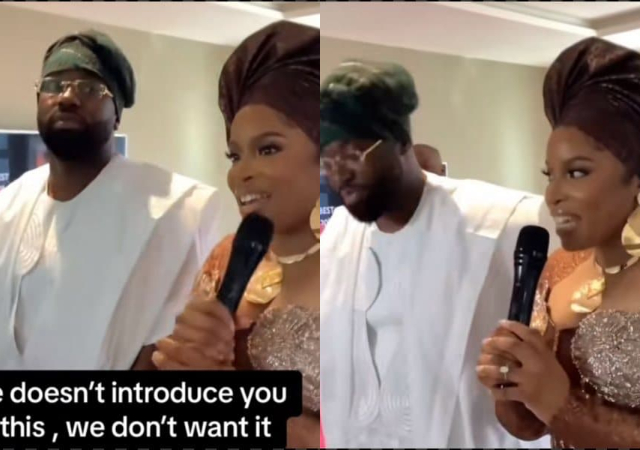 “This man must give her so much assurance” – Moment as bride romantically introduces fiancé to her family