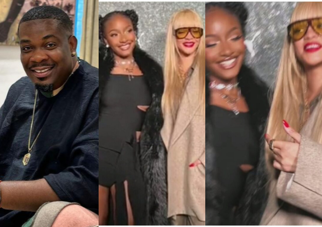 “Na Don Jazzy happy pass” – Reactions trail video of Ayra Starr finally meeting her celebrity idol, Rihanna