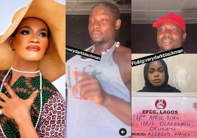 “What a shame, Bobrisky is more mature than you” -Uche Maduagwu berates VDM for celebrating Bobrisky’s arrest