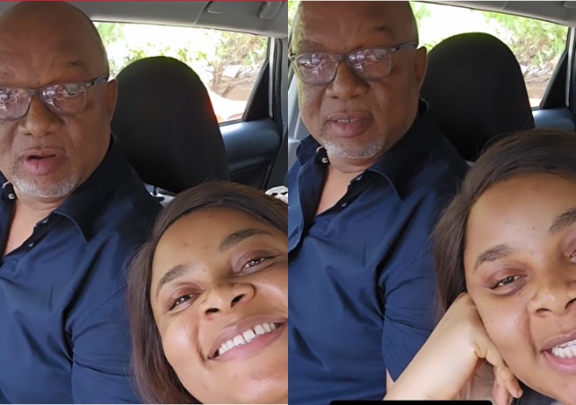 “Who’s Your Love” – Bimbo Ademoye’s Dad Asks as Actress Teases Him In Refreshing Video - Gistlover