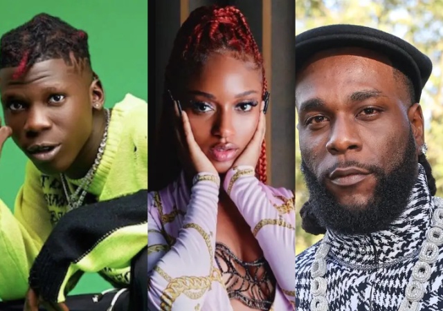 Ayra Starr, Burna Boy, Seyi Vibez and Others Get Nominated for BET 2024 - Gistlover