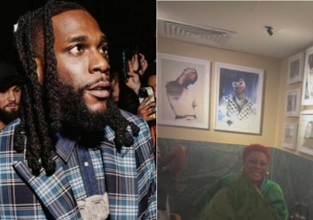“They united” – Reactions as framed picture of Davido and Wizkid was spotted in Burna boy’s house thumbnail