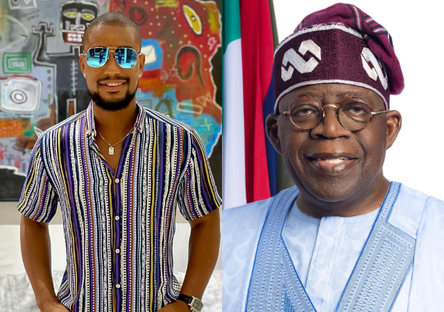 “All we are asking for is a better standard of living, please do something" – Alexx Ekubo begs Tinubu