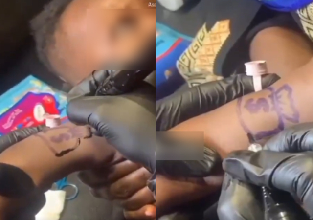 Netizens react as mother takes her 6-month-old baby to a tattoo studio to have his first tattoo