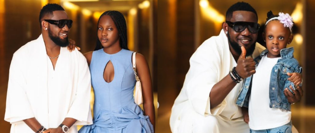 AY Makun Overjoyed as Daughters Surprise Him at UK Event