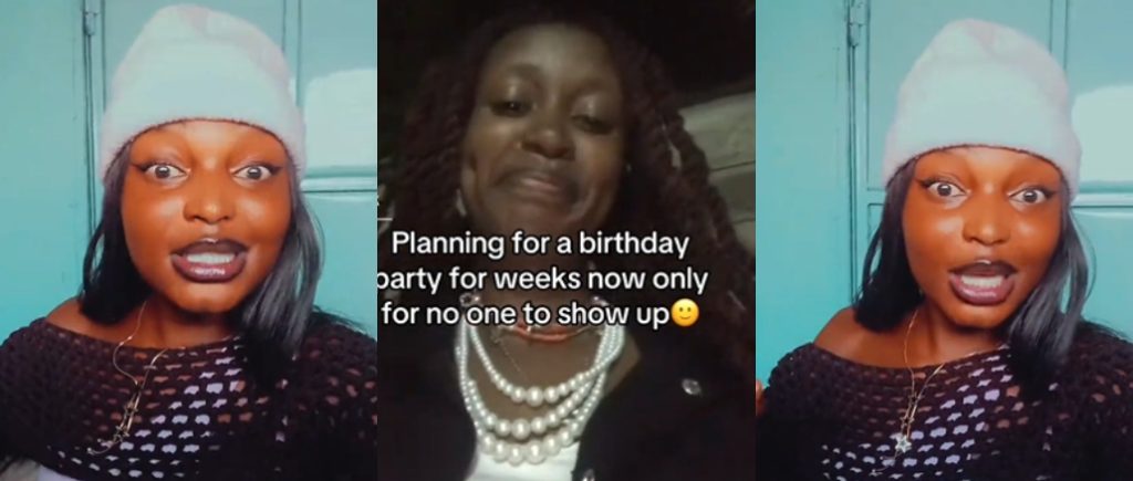 Lady Heartbroken After No One Showed Up for Her Birthday Party, Friend Reveals Why