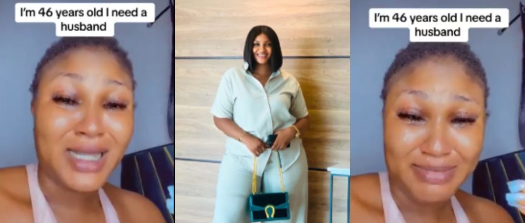 Lonely Nigerian Woman Tearfully Begs for a Husband in Emotional Video