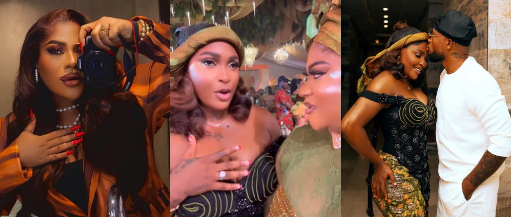 Nkechi Blessing Congratulates Blessing CEO as They End Beef at Priscilla Ojo's Wedding