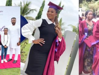 Warri Pikin Celebrates Daughter Stella on Her Matriculation Day