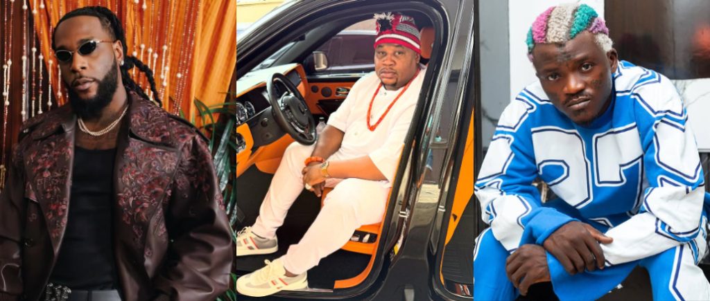 Burna Boy Reportedly Pledges N200M to Portable for Boxing Match with Cubana Chief Priest