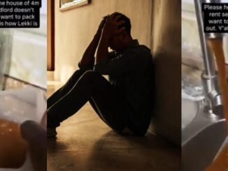 Outrage as Man Shares Video of Dirty Water in ₦4M Lekki Apartment