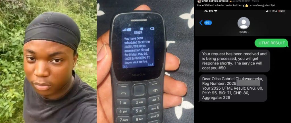 JAMB Candidate Who Scored 326 Gets Unexpected Resit Notification