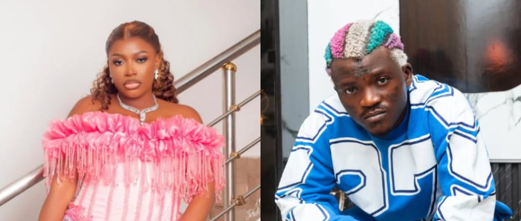 “I Can’t Sleep, I’m Thinking About My Babe” – Actress Ashabi Gushes Over Singer Portable