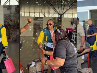 Blessing CEO Arrives Asaba in Style as Wedding Preparations with IVD Begin