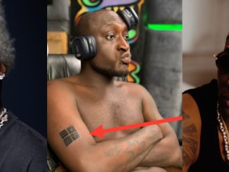 Carter Efe Shows Off 30BG Tattoo to Celebrate Exit from Wizkid FC