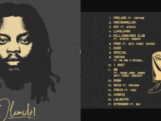 Olamide Unveils Tracklist for Upcoming Album "Olamidé"
