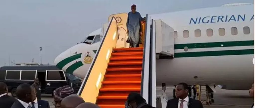 President Tinubu Arrives in Benue Following Brutal Attacks

