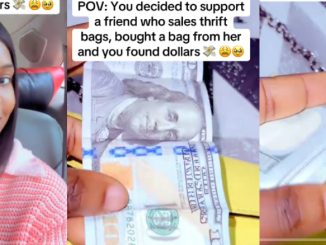 Lady Discovers $200 Inside Thrift Bag, Exchanges It for ₦318K