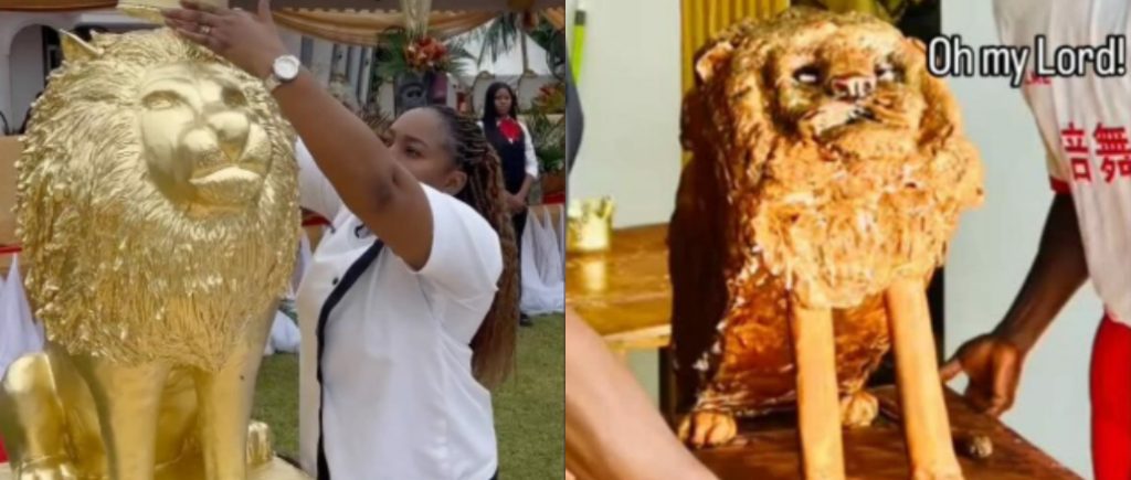 Lion Cake Goes Viral as Baker Calls Out Poor Imitation