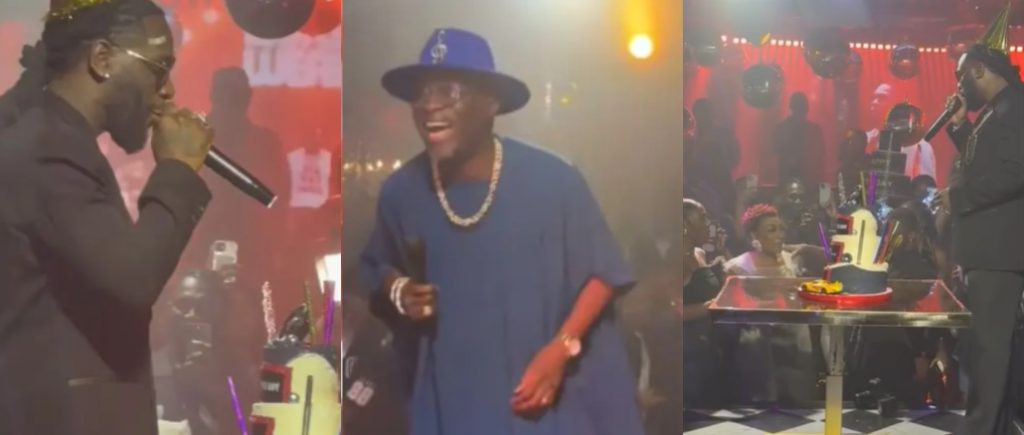 Burna Boy Gets Emotional as Mother Invites Singer Ayuba to Perform at His 34th Birthday
