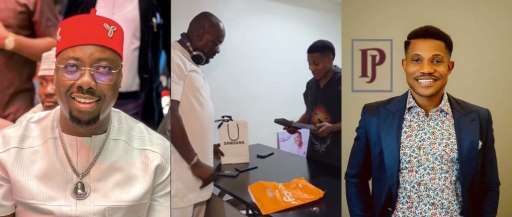 Obi Cubana Gifts Pastor Jerry Samsung Galaxy Z Fold and Flip in Viral Video